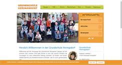 Desktop Screenshot of grundschule-heringsdorf.de
